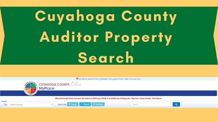 Cuyahoga-County-Auditor-Property-Search